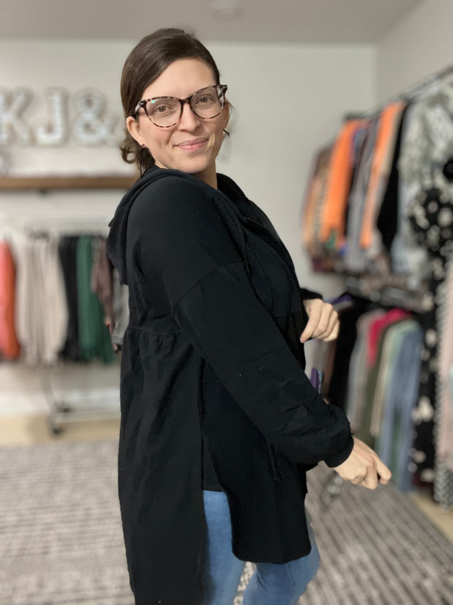 Flare French Terry Jacket