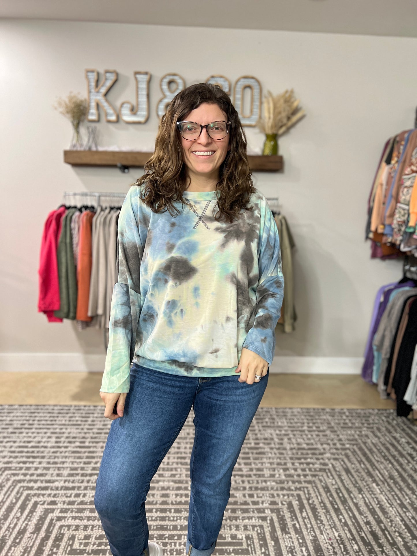 Tie Dye Crew Neck