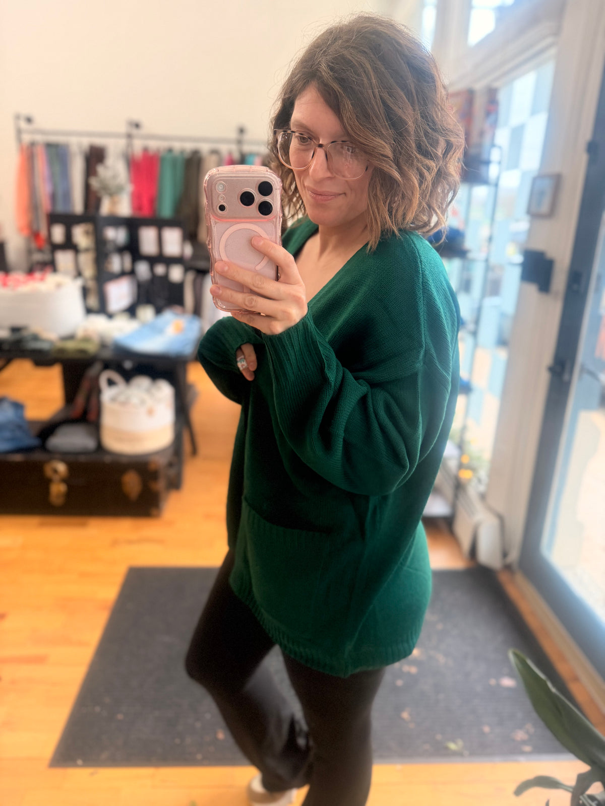 Cozy Open-Front Cardigan