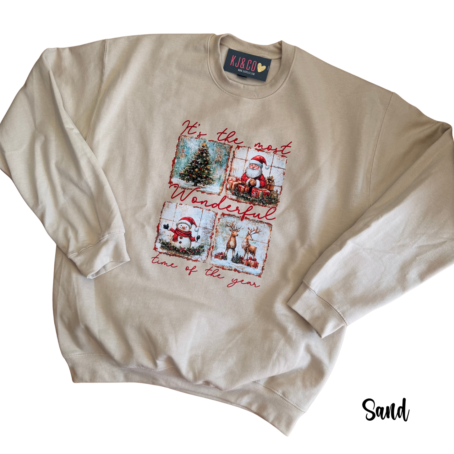 Wonderful Time of the Year Graphic Crewneck Sweatshirt