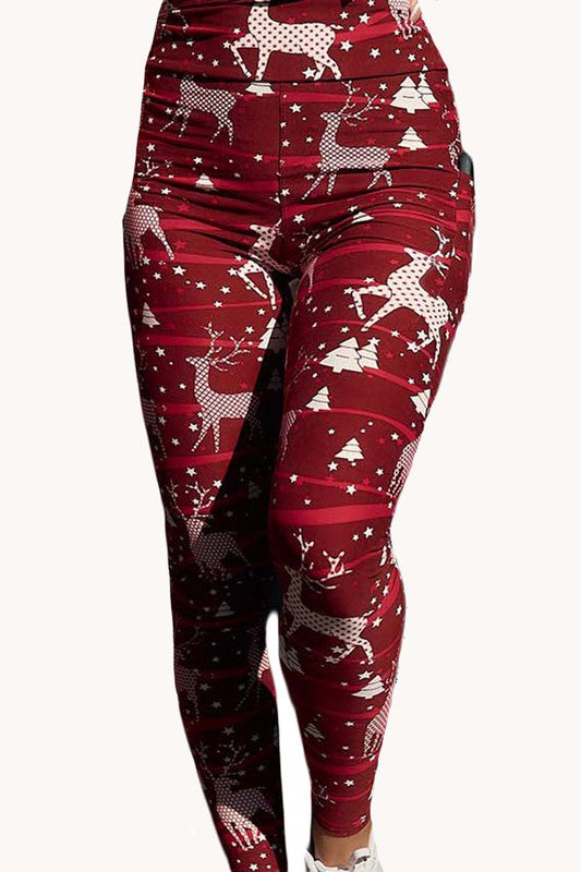 Printed Buttery Soft Pocket Leggings