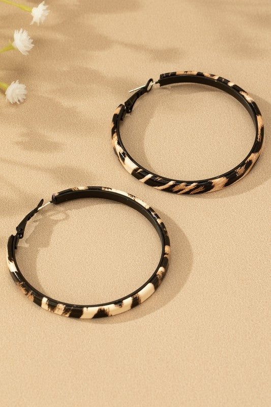 Leopard Hoop