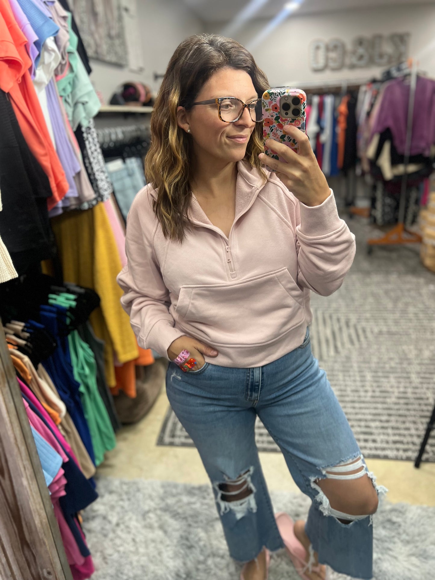 Crop Performance Hoodie