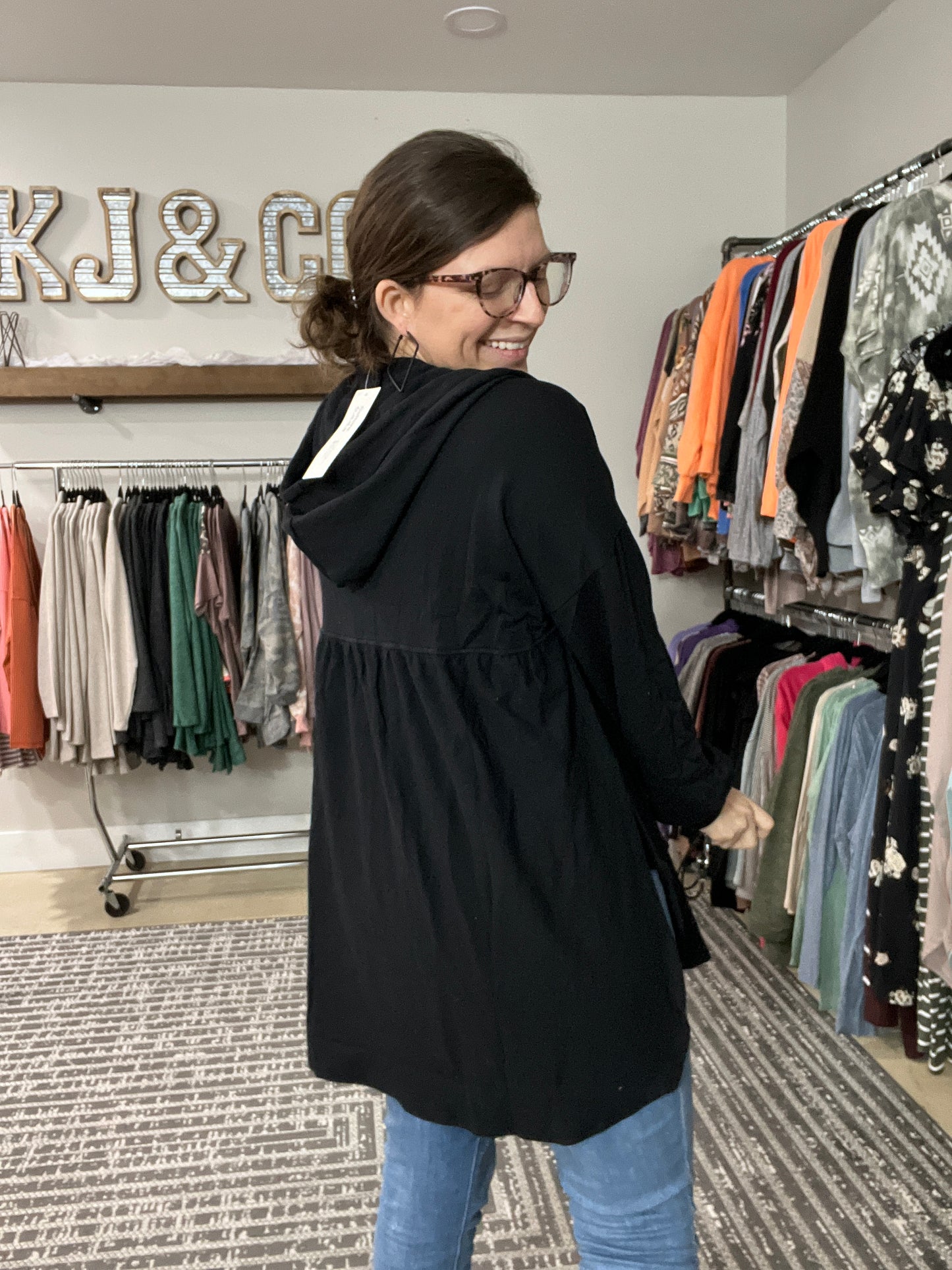 Flare French Terry Jacket