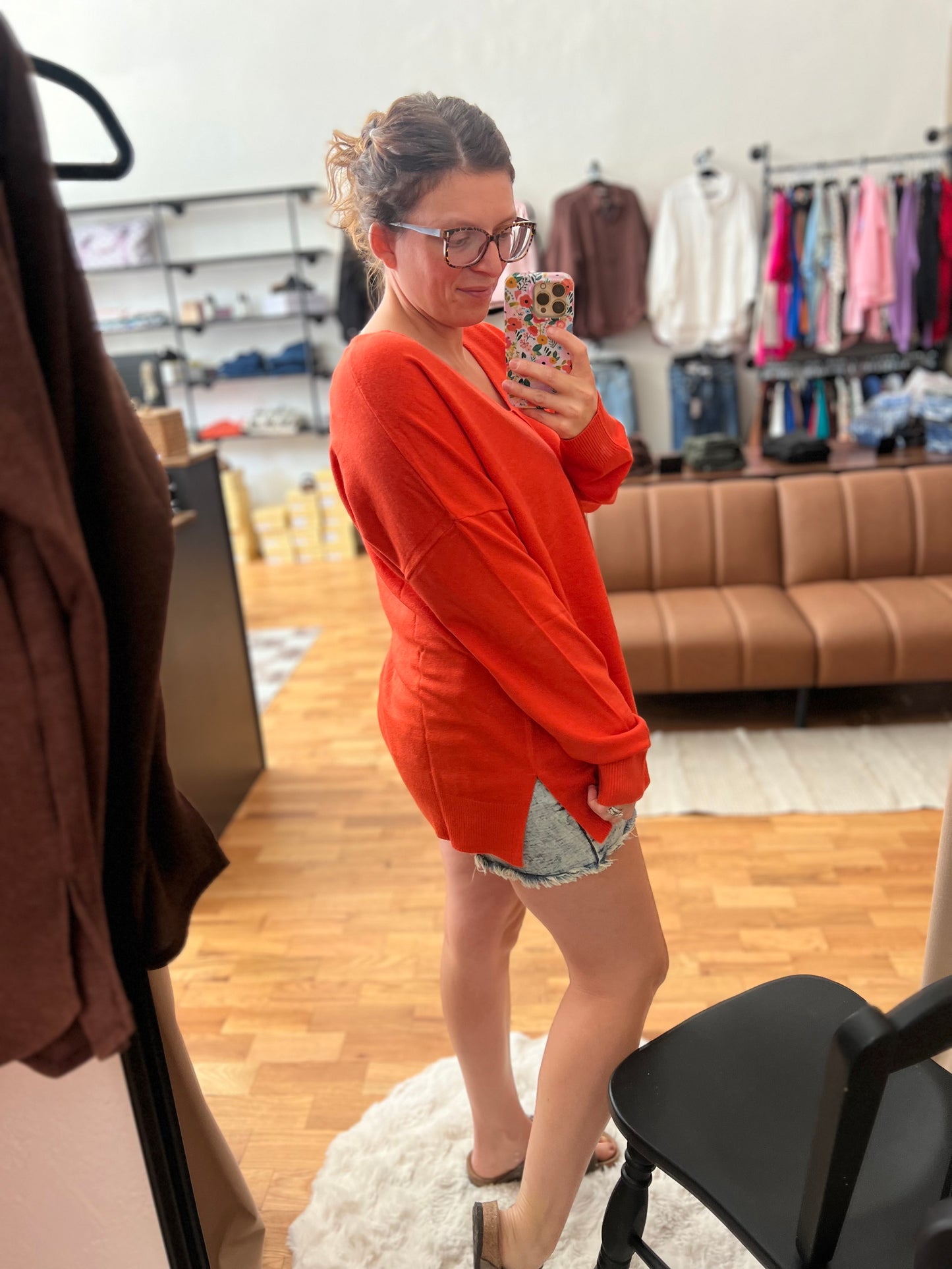 Modern Seam Sweater