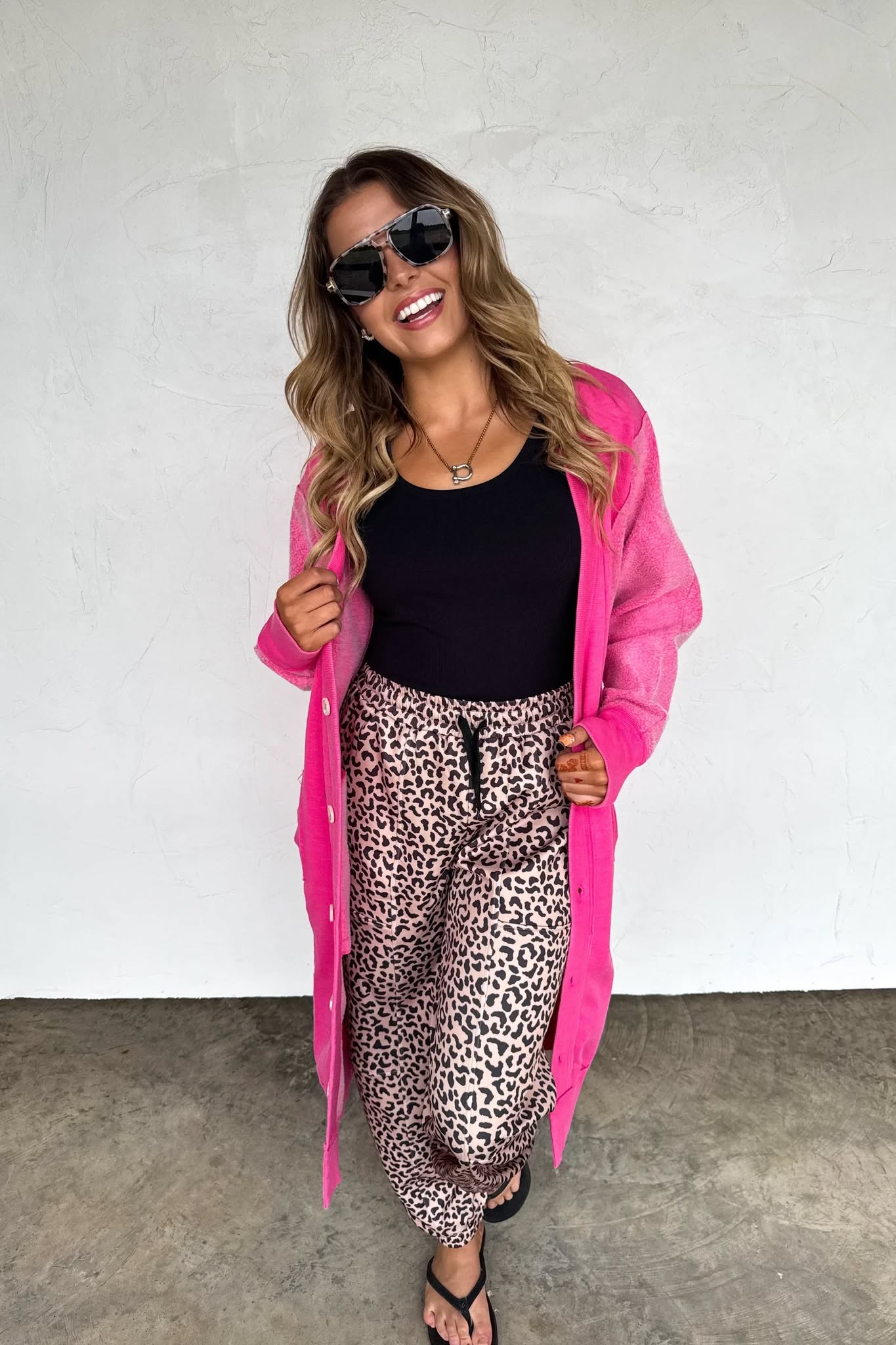 Desi Luxe Sweatshirt Cardigan