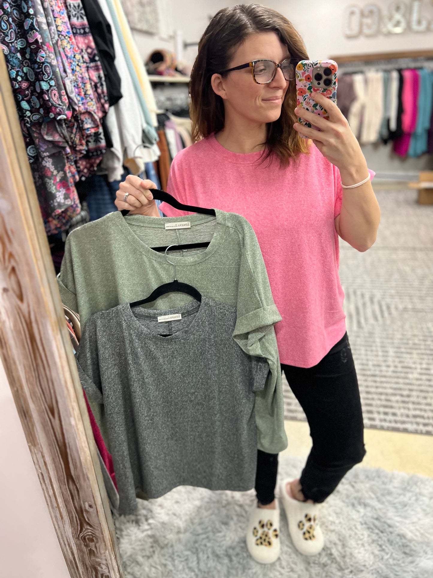 Lightweight Hacci Tee