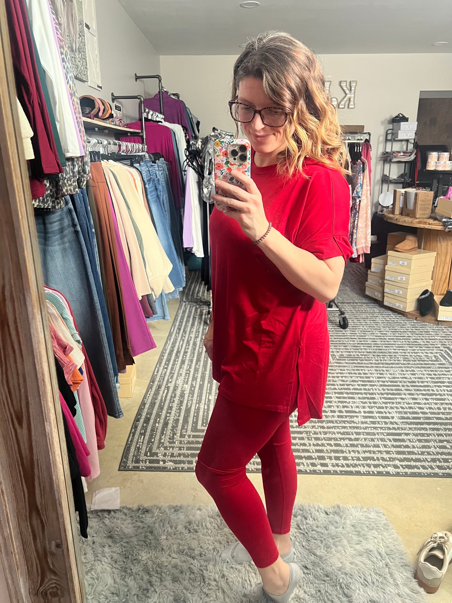 Buttery Soft Short Sleeve Loungewear Set