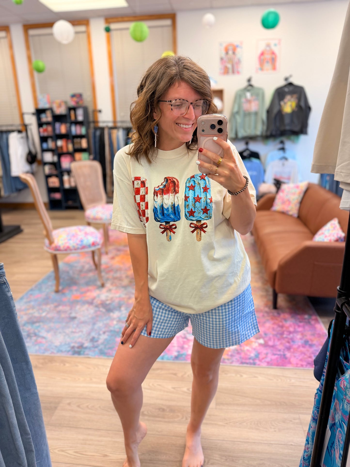 Americana Popsicle Vintage Graphic Tee