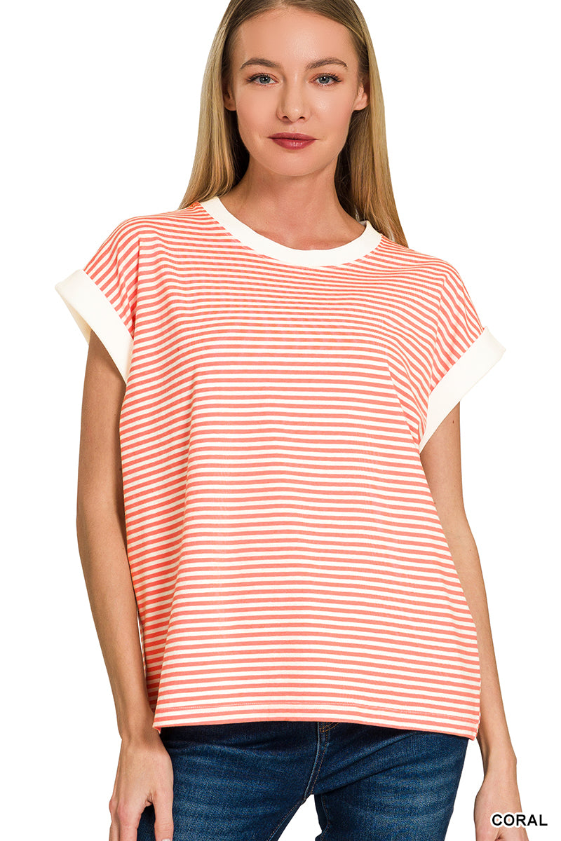Weekend Stripes Tee