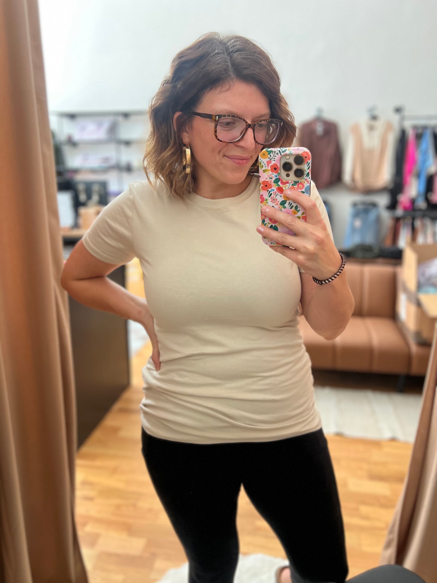Basic Cotton Short Sleeve Tee