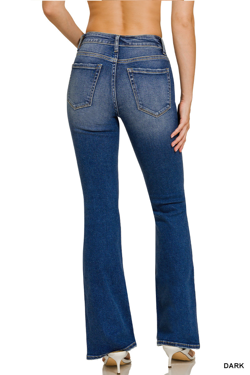 Zenana Dark Wash Denim Bootcut-30inseam