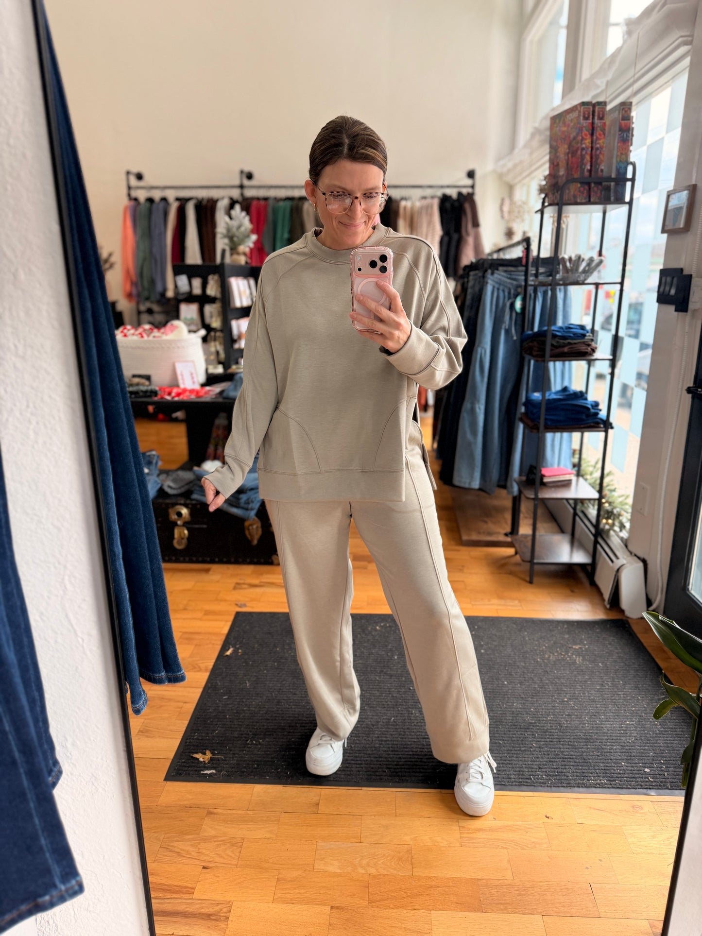Luxe Scuba Straight Pant