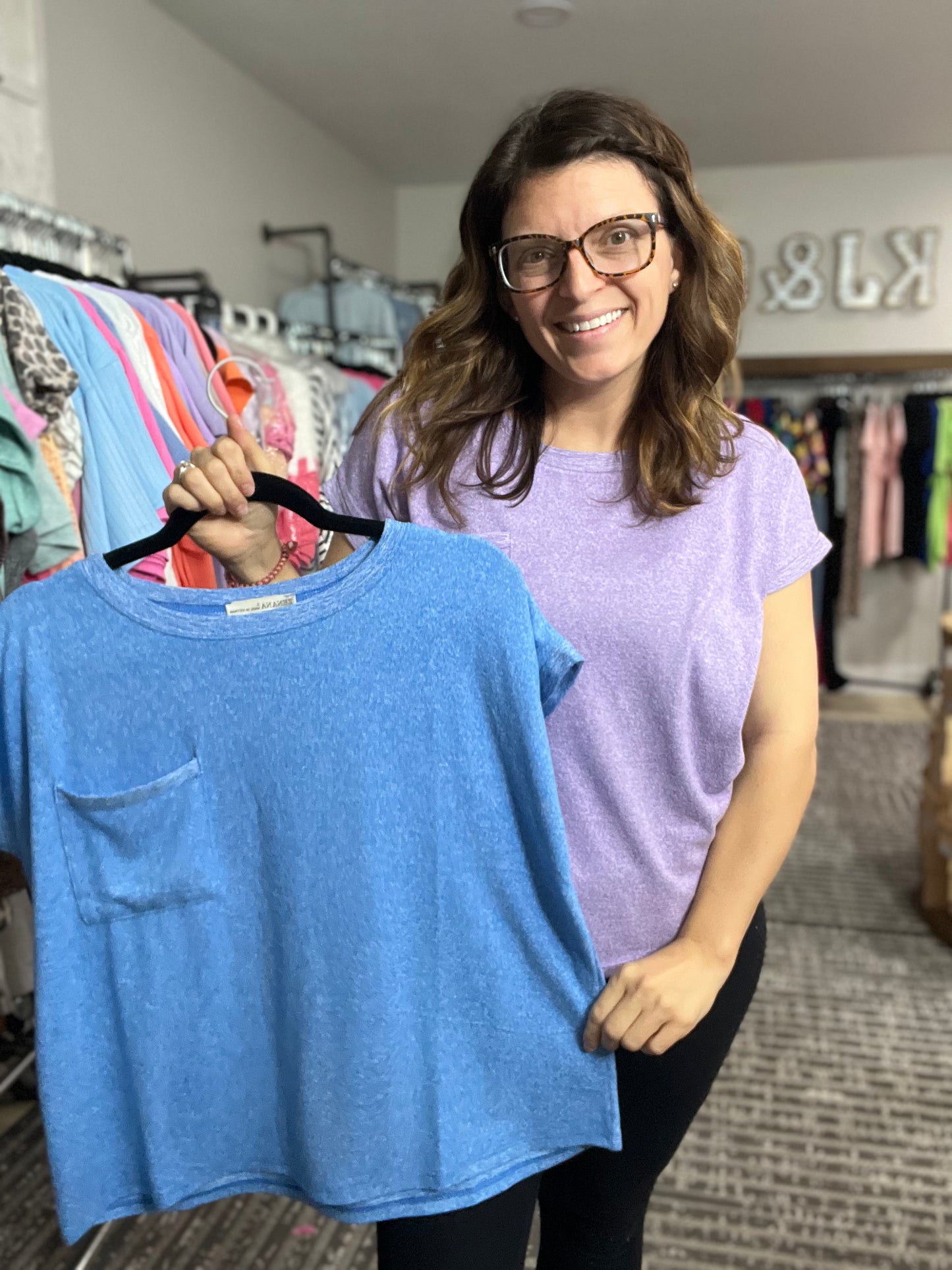 Lightweight Hacci Pocket Tee