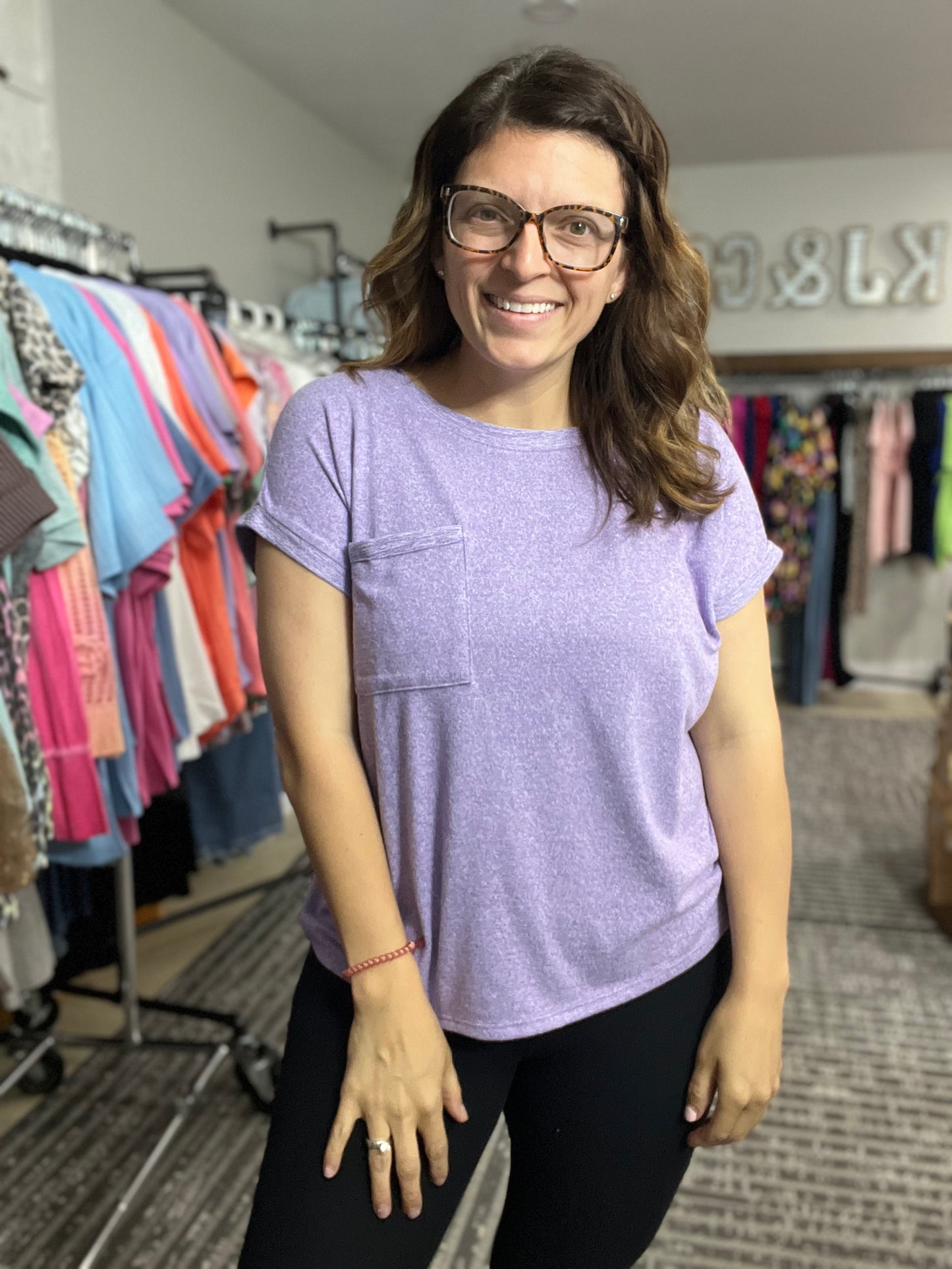 Lightweight Hacci Pocket Tee