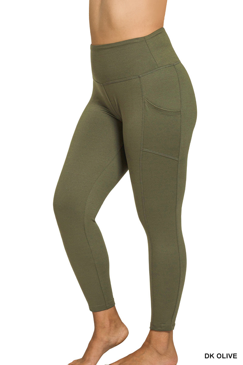 Zenana Butter Pocket Leggings