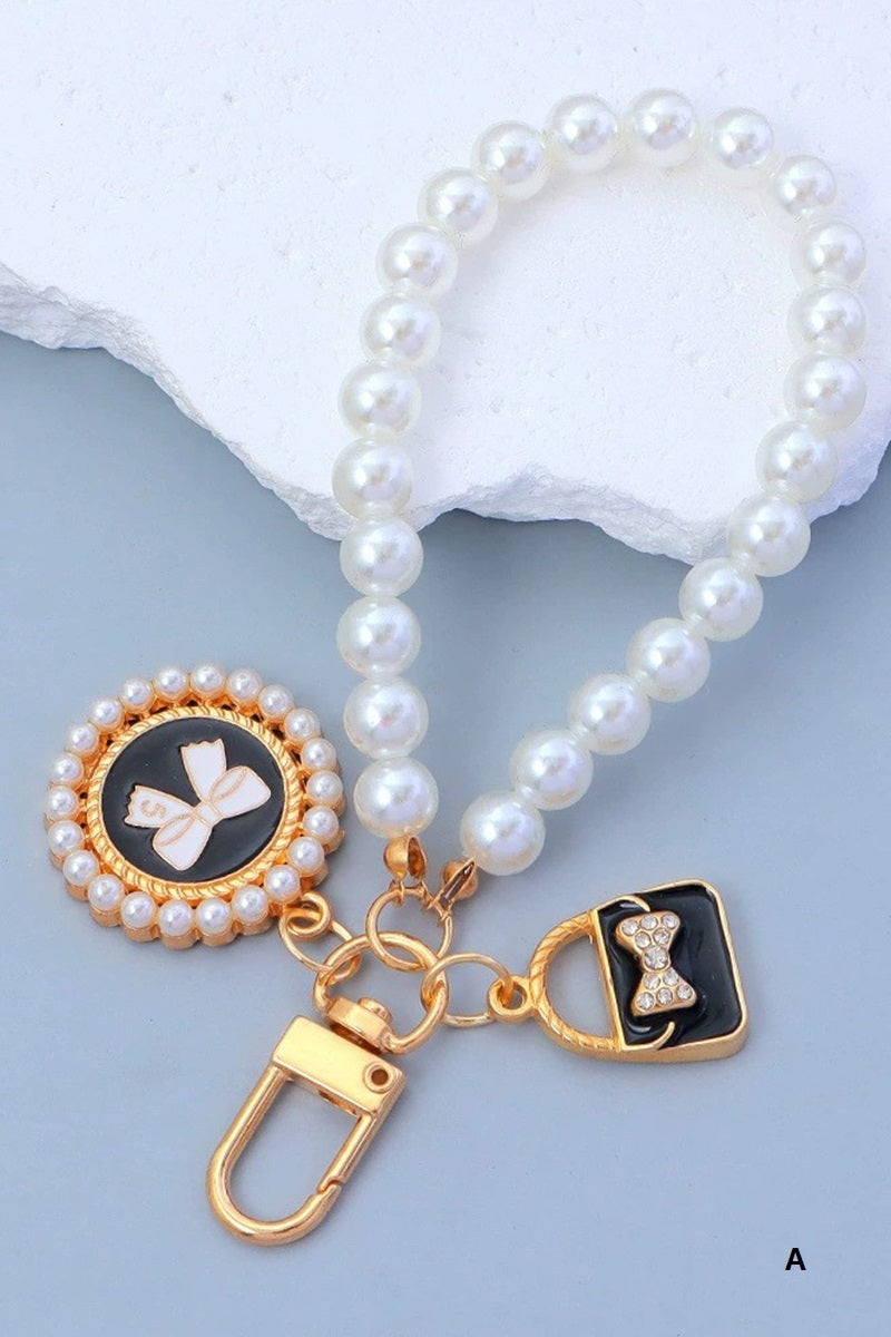 Pearl Keychain