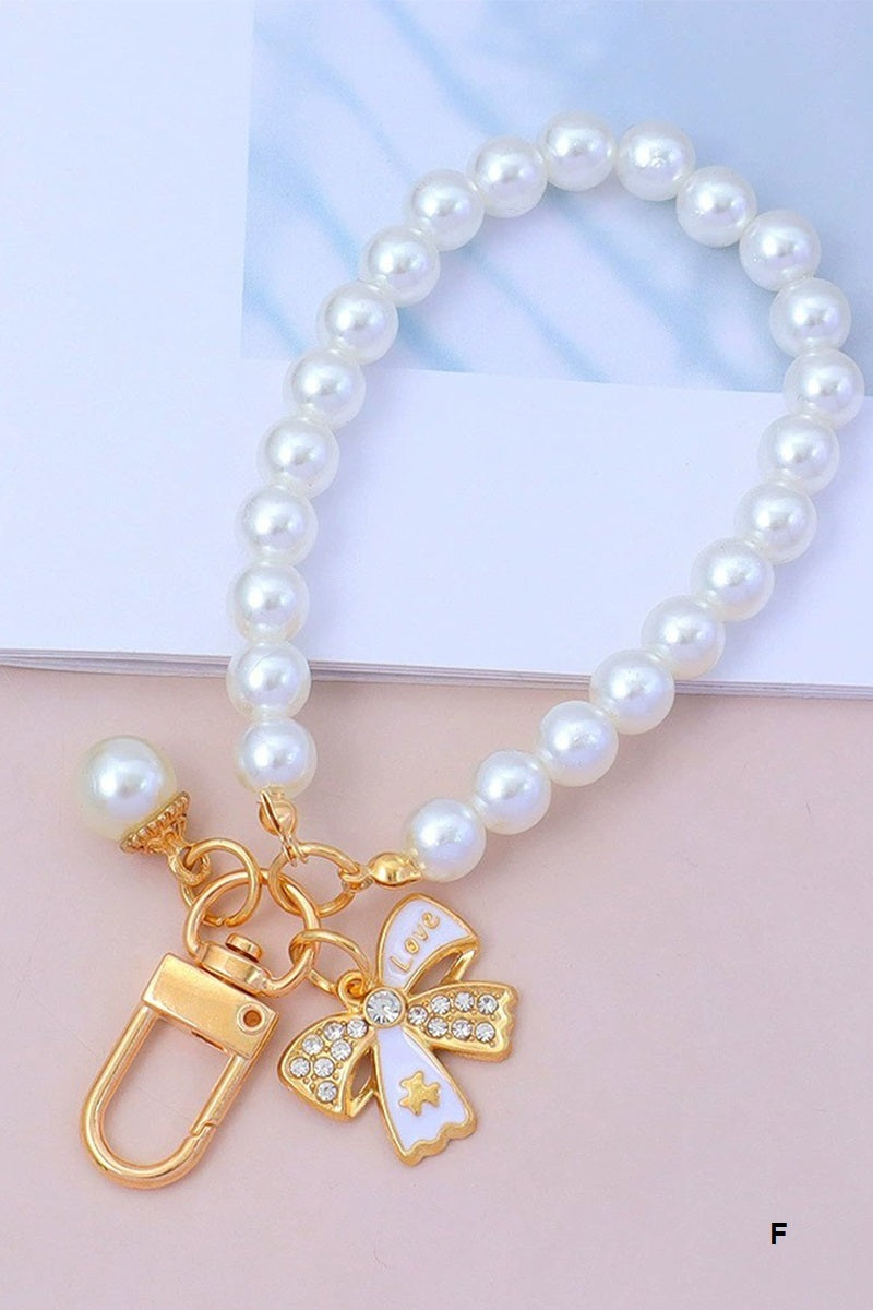 Pearl Keychain