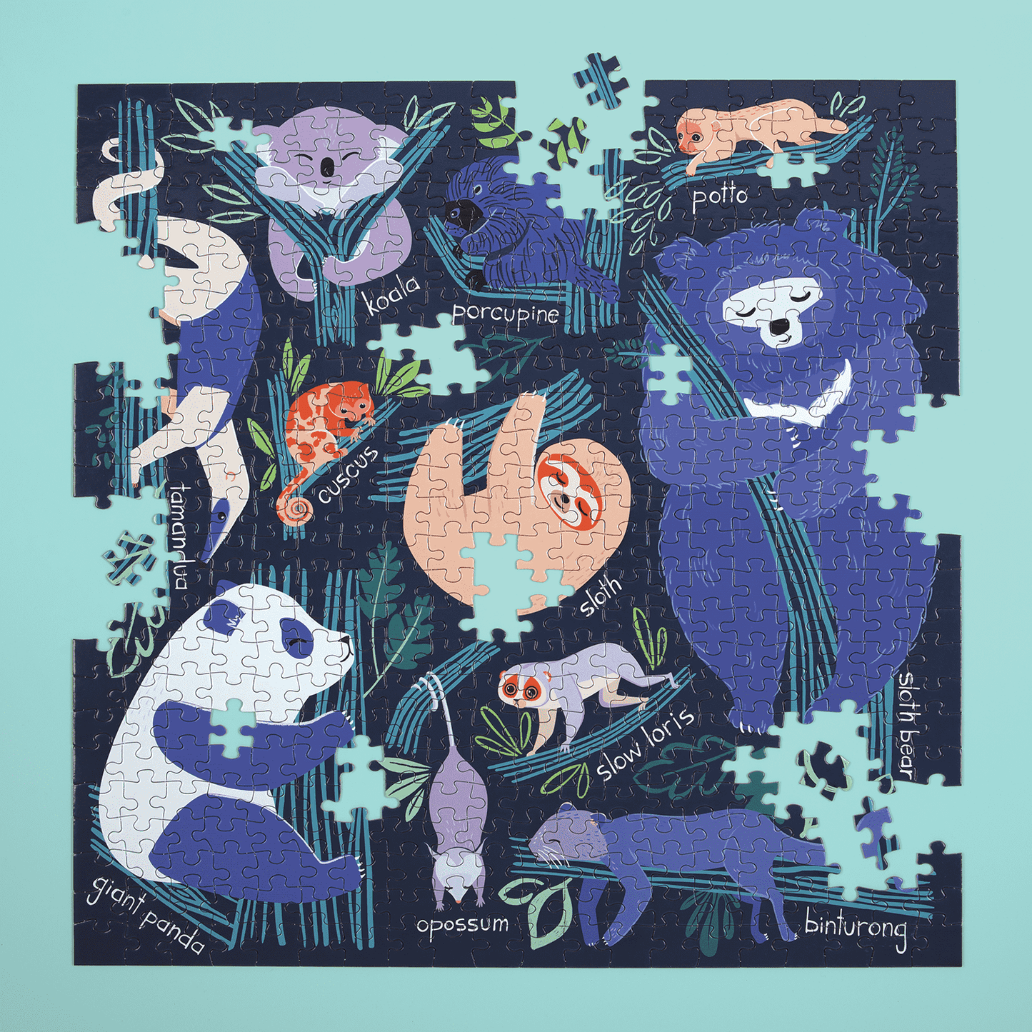 Slowpokes 500 Piece Family Puzzle