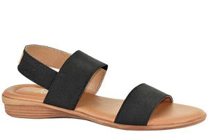 Avanti Rakit Sandal in Black/FINAL SALE