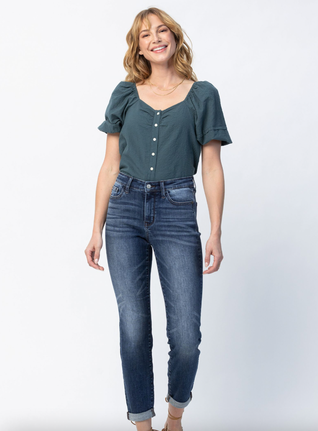 Basic Cuffed Judy Blue Jeans – Kj & Co Boutique