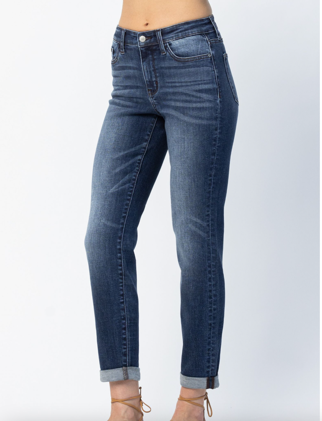 Basic Cuffed Judy Blue Jeans