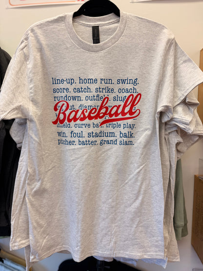Baseball Graphic Tee