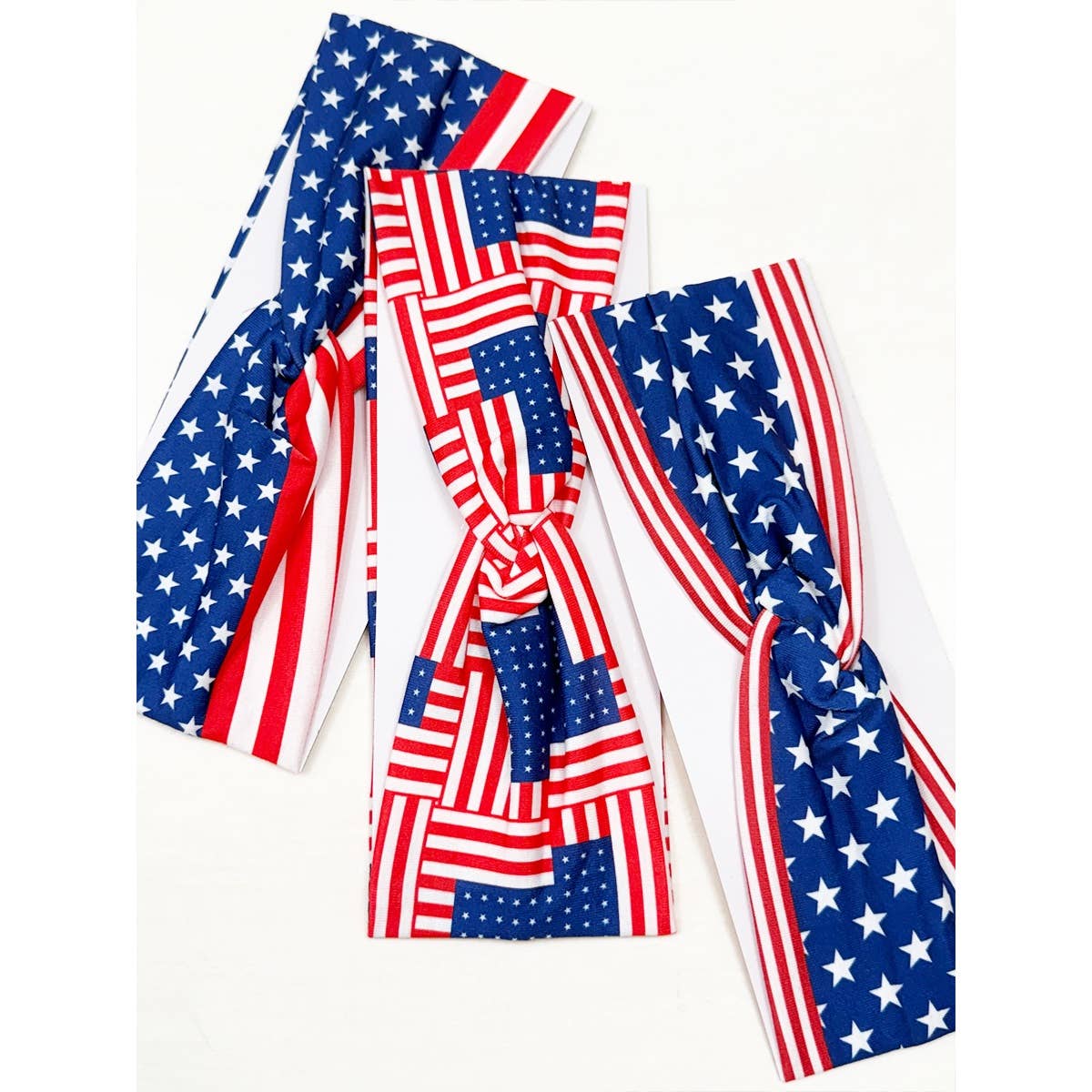 Patriotic Twisted Headwrap