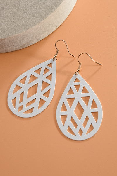 Tangled Teardrop Earrings