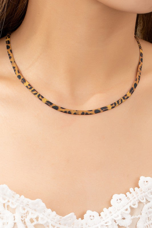 Leopard Print Chain