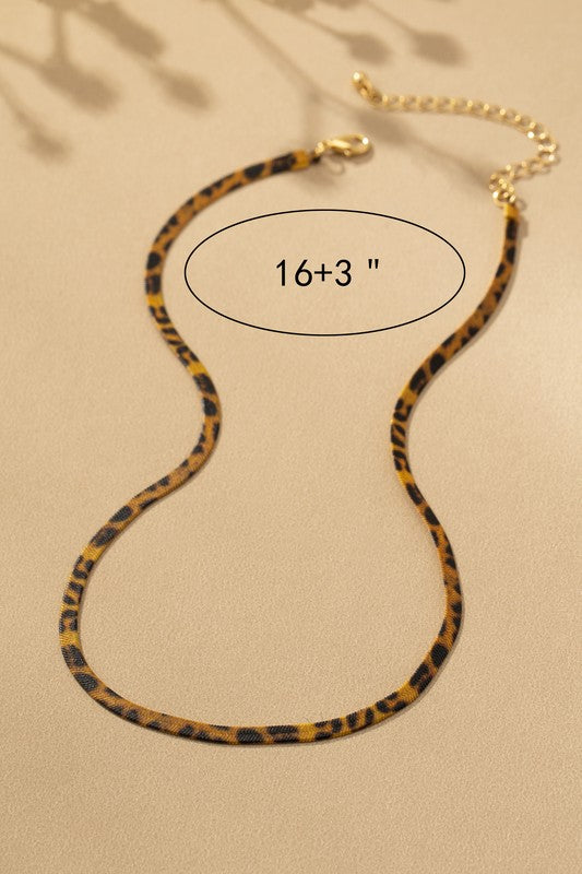 Leopard Print Chain