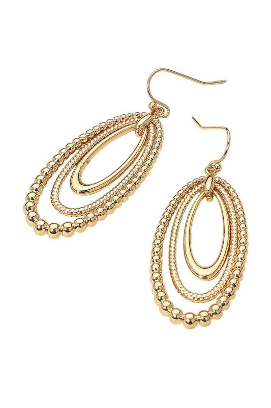 Sierra Layered Oval Drops