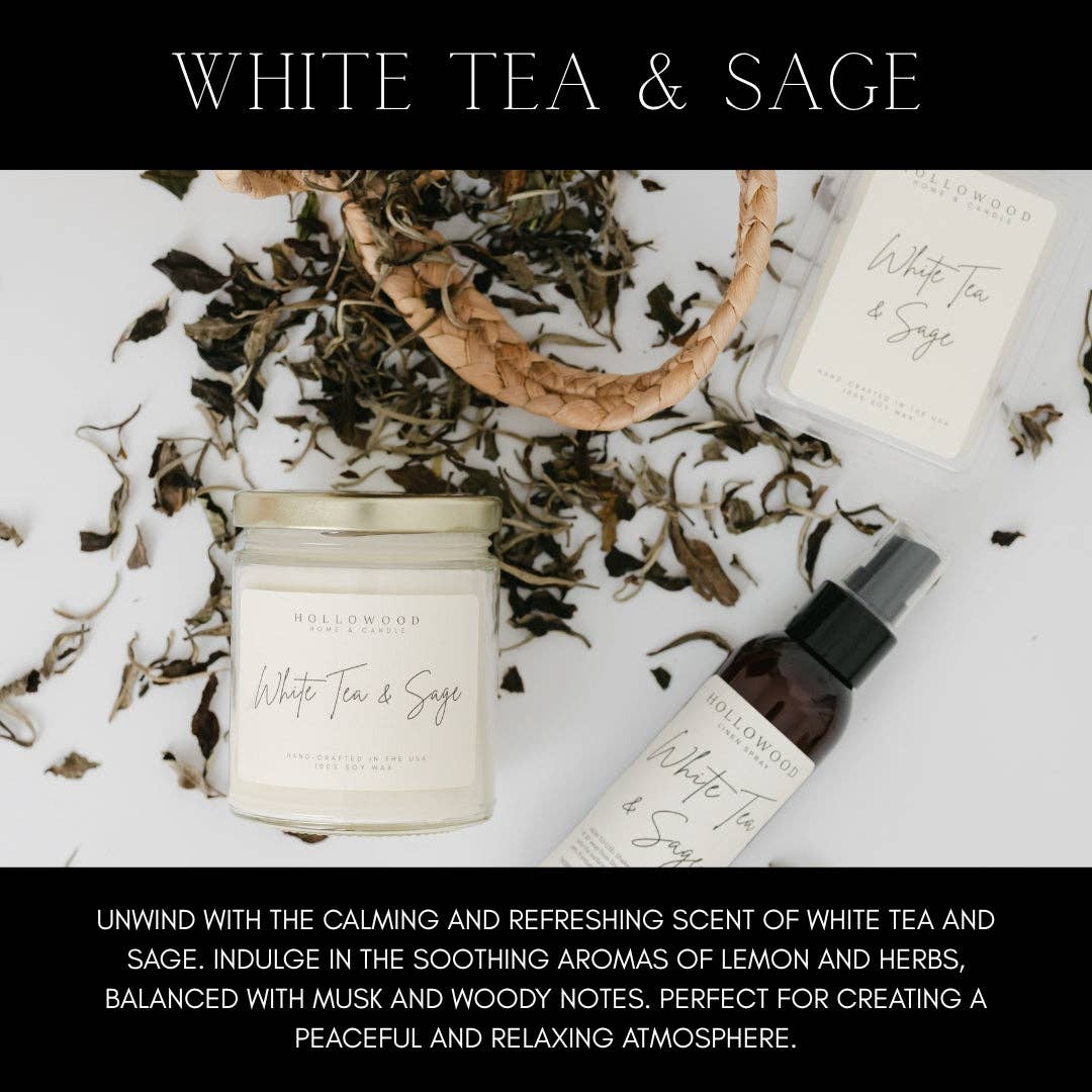 WHITE TEA & SAGE | SPRING | WAX MELT