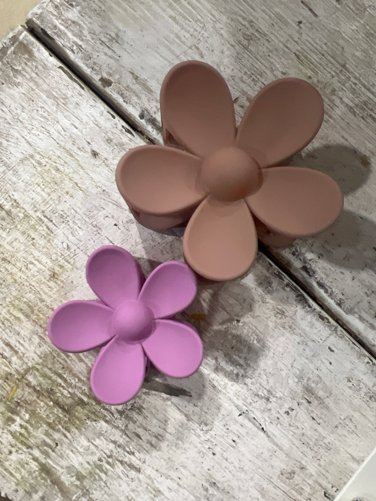 Flower Claw Clips