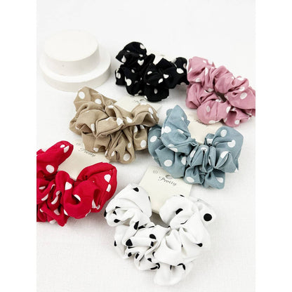 Polkadot Scrunchies: 2pk
