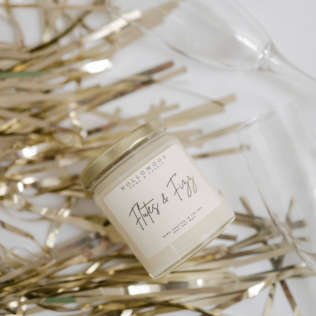 FLUTES & FIZZ | CELEBRATION | SPRING | 8 OZ CANDLE: 8 OZ | 226 G
