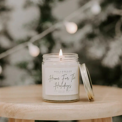 HOME FOR THE HOLIDAY |HOLIDAY CANDLE | 100% SOY WAX