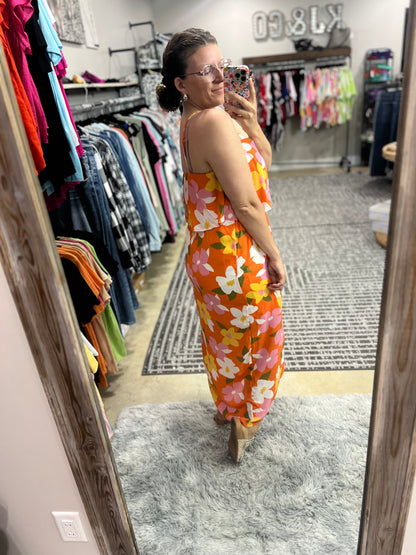 Sunkissed Floral Maxi Dress