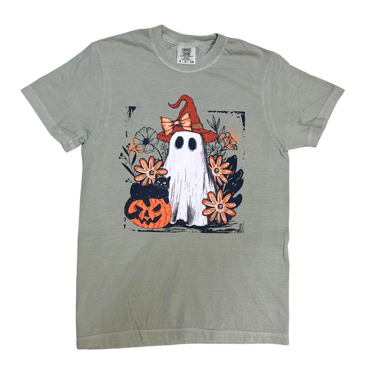 Floral Ghost Graphic Tee