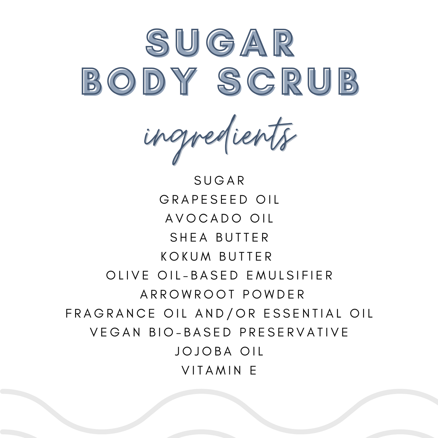 Sugar Scrub