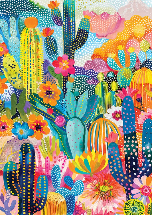 Cacti Land 1000pc Enjoy Puzzle