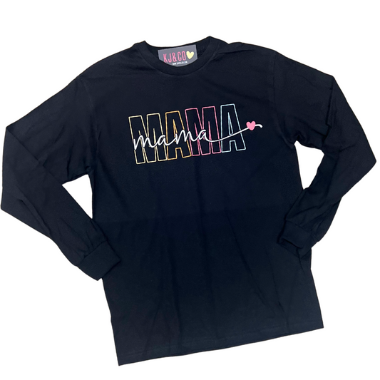 Mama Long Sleeve Graphic Tee