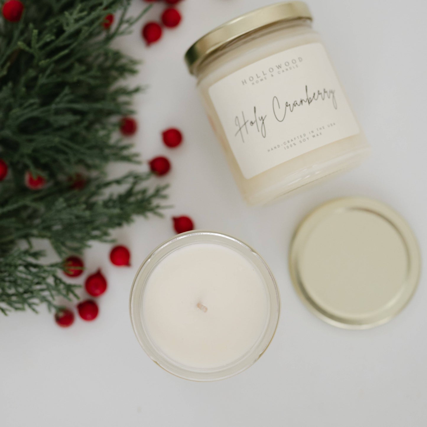 HOLY CRANBERRY | HOLIDAY | CANDLES: 8 Oz