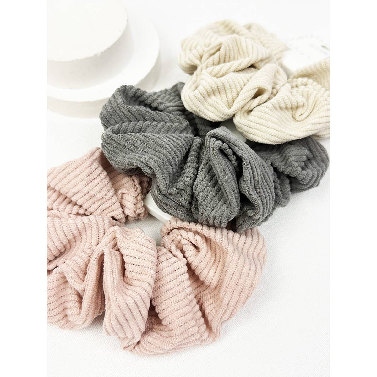 Soft Corduroy Cozy Scrunchie