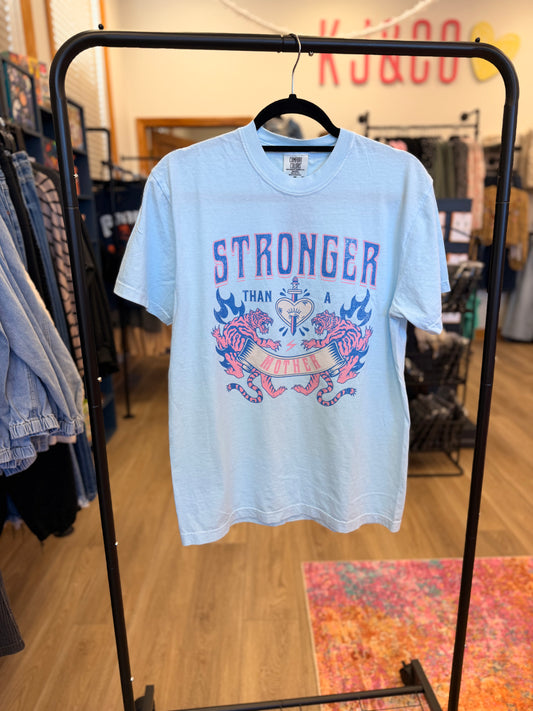 Stronger Than A Mother Vintage Graphic Tee