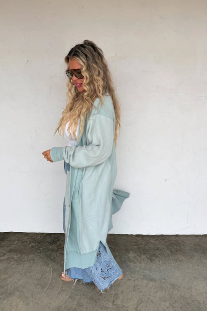 Desi Luxe Sweatshirt Cardigan