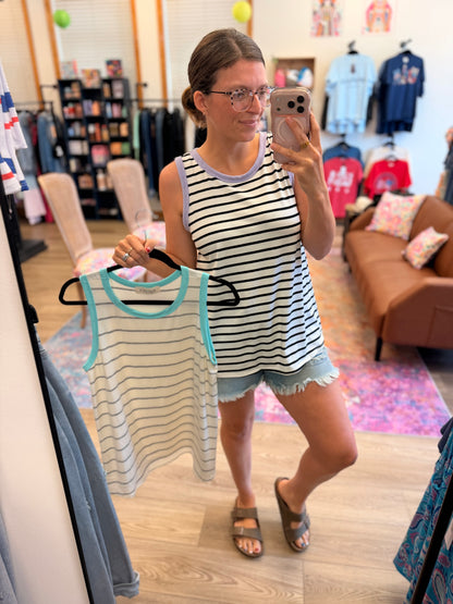 Pastel Stripe Tank