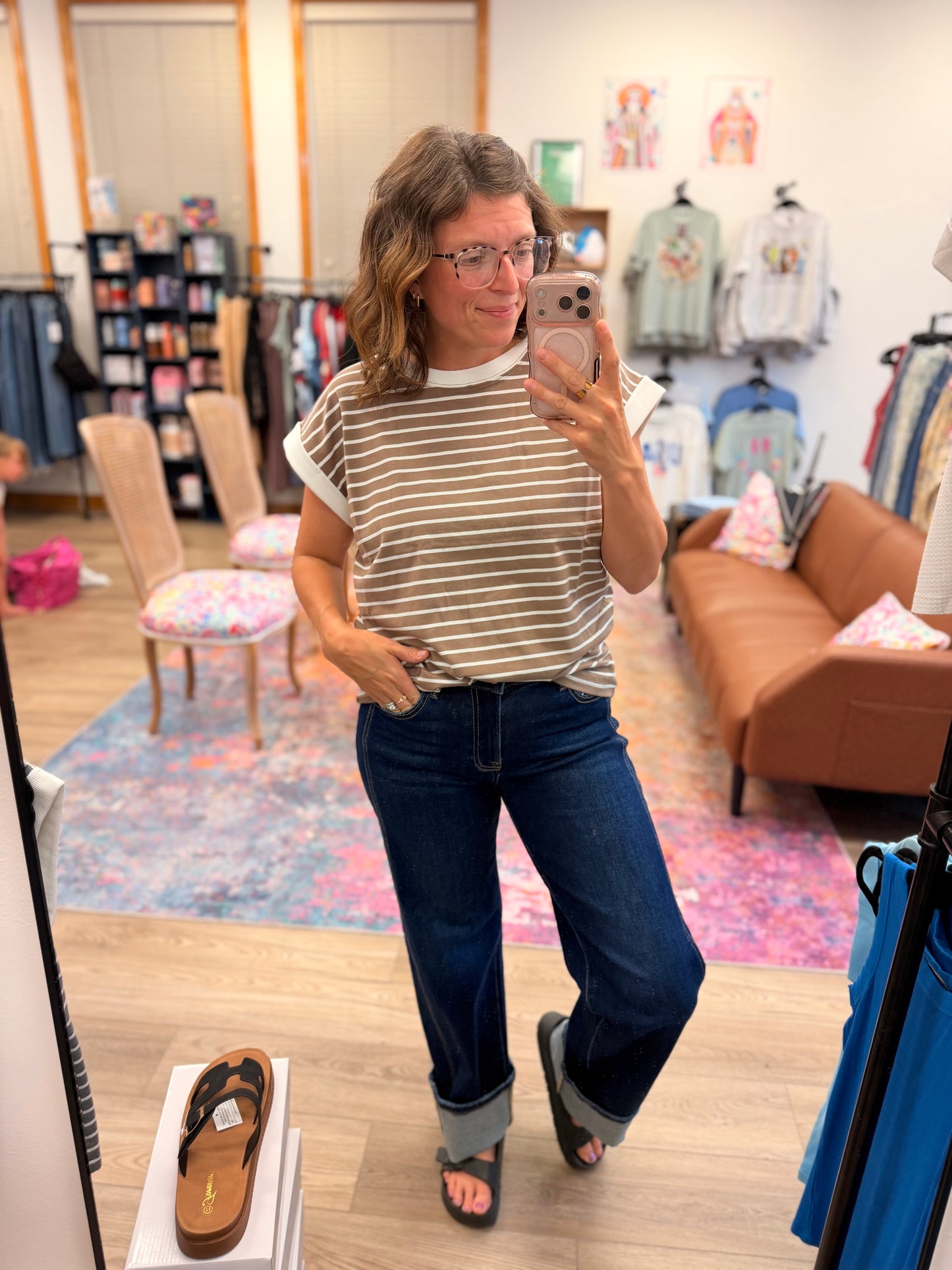 Weekend Stripes Tee