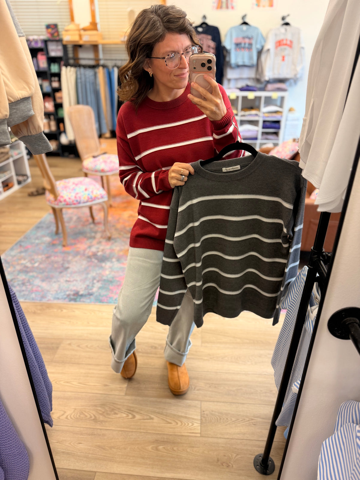 Super Soft Stripe Sweater