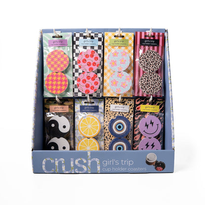 Girl's Trip Cup Holder Coasters